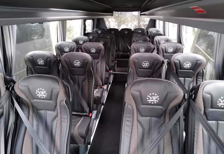 Intérieur minibus Montpellier